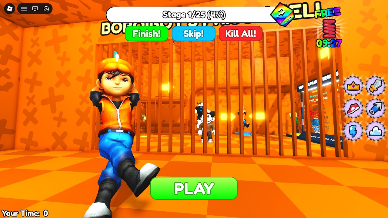 BOBOIBOYS PRISON RUN! (OBBY) #roblox #scaryobby #obby