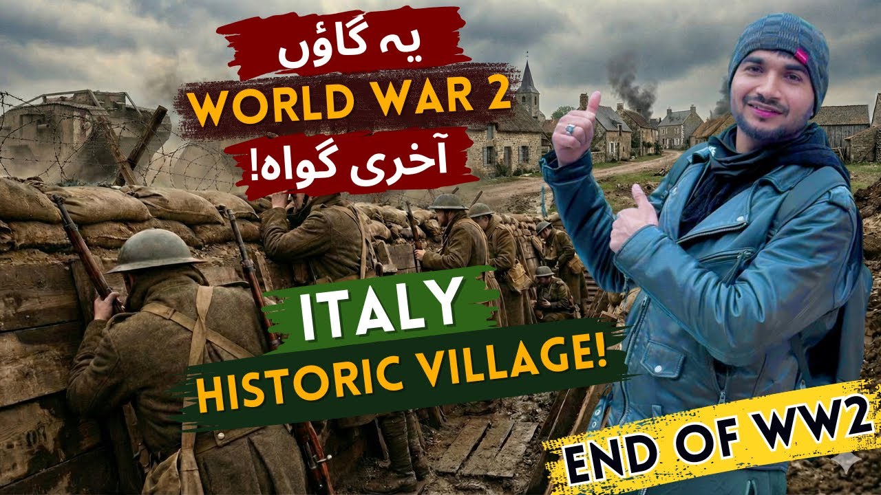 Ye Gaon World War 2 ka Aakhri Gawah Hai 🇮🇹 | Italy Historical Village Vlog| Why Italy |
