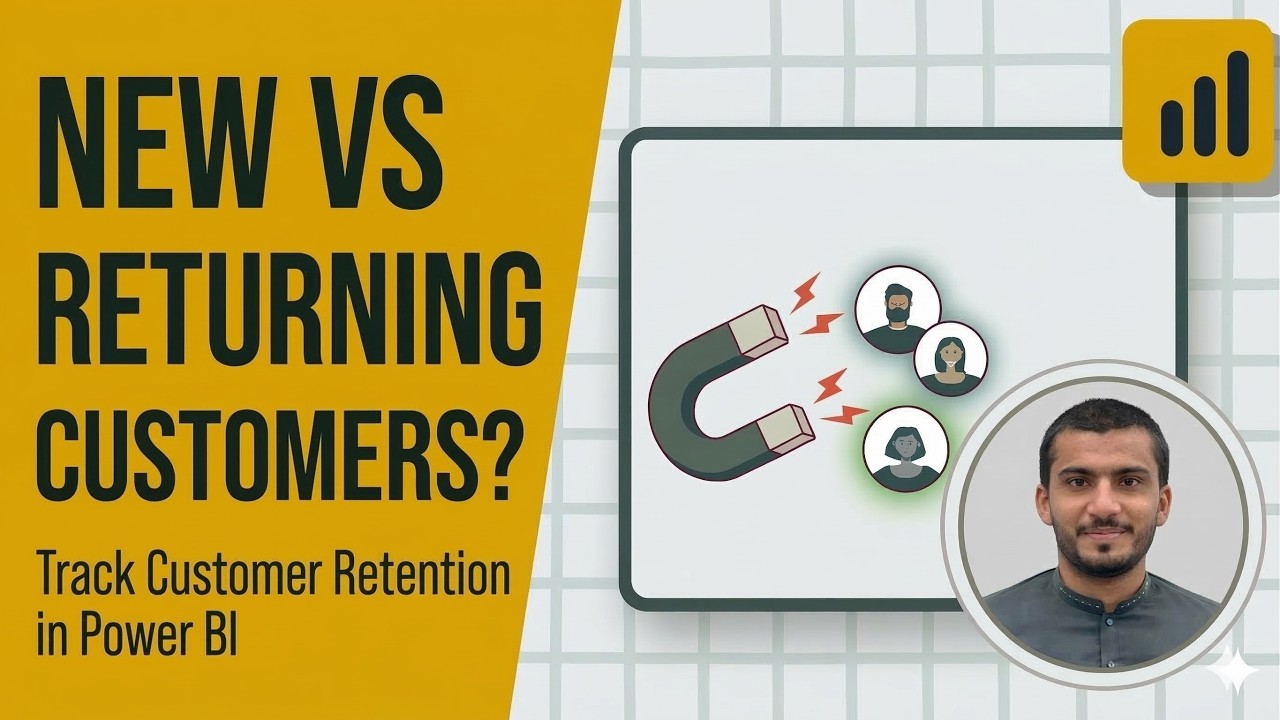 Segment New vs Returning Customers in Power BI – Easy DAX Method Revealed!