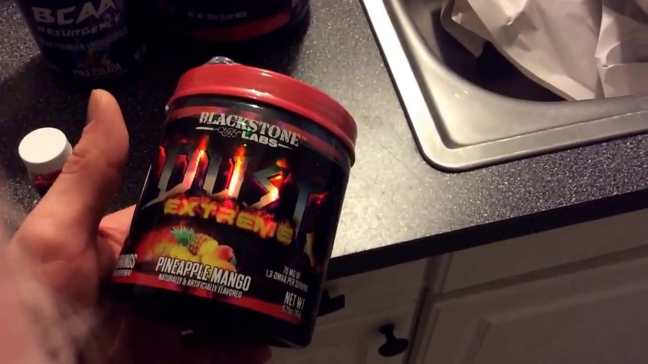 Blackstone Labs Dust Extreme DMAA pre workout review