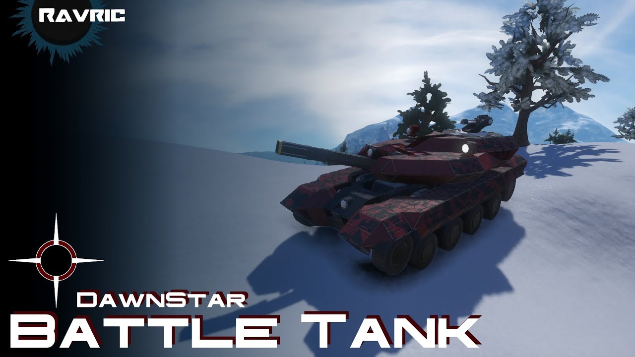 Dawnstar Battle Tank - Space Engineers