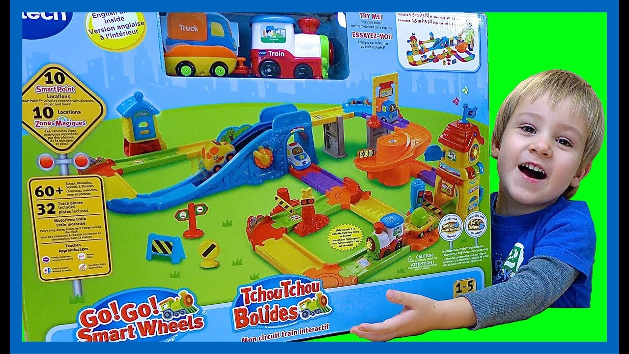 GO! GO! SMART WHEELS TRAIN STATION PLAYSET - unboxing and play!