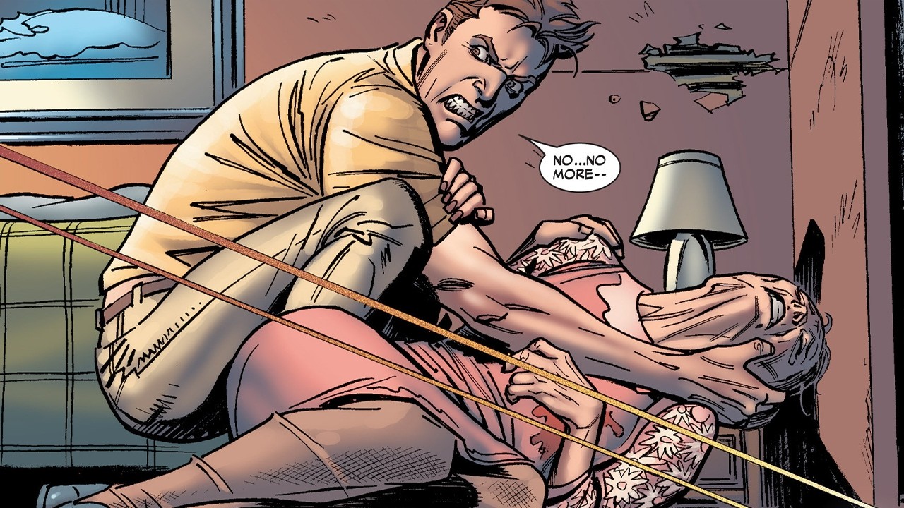 Spider-Man loses it after Aunt May gets shot