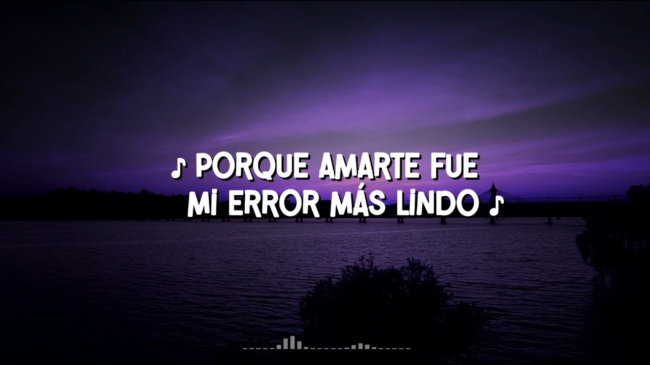 Mi Error Mas Lindo - J Gabriel C Gamarra (Ver. Rock Moderno) // Letras