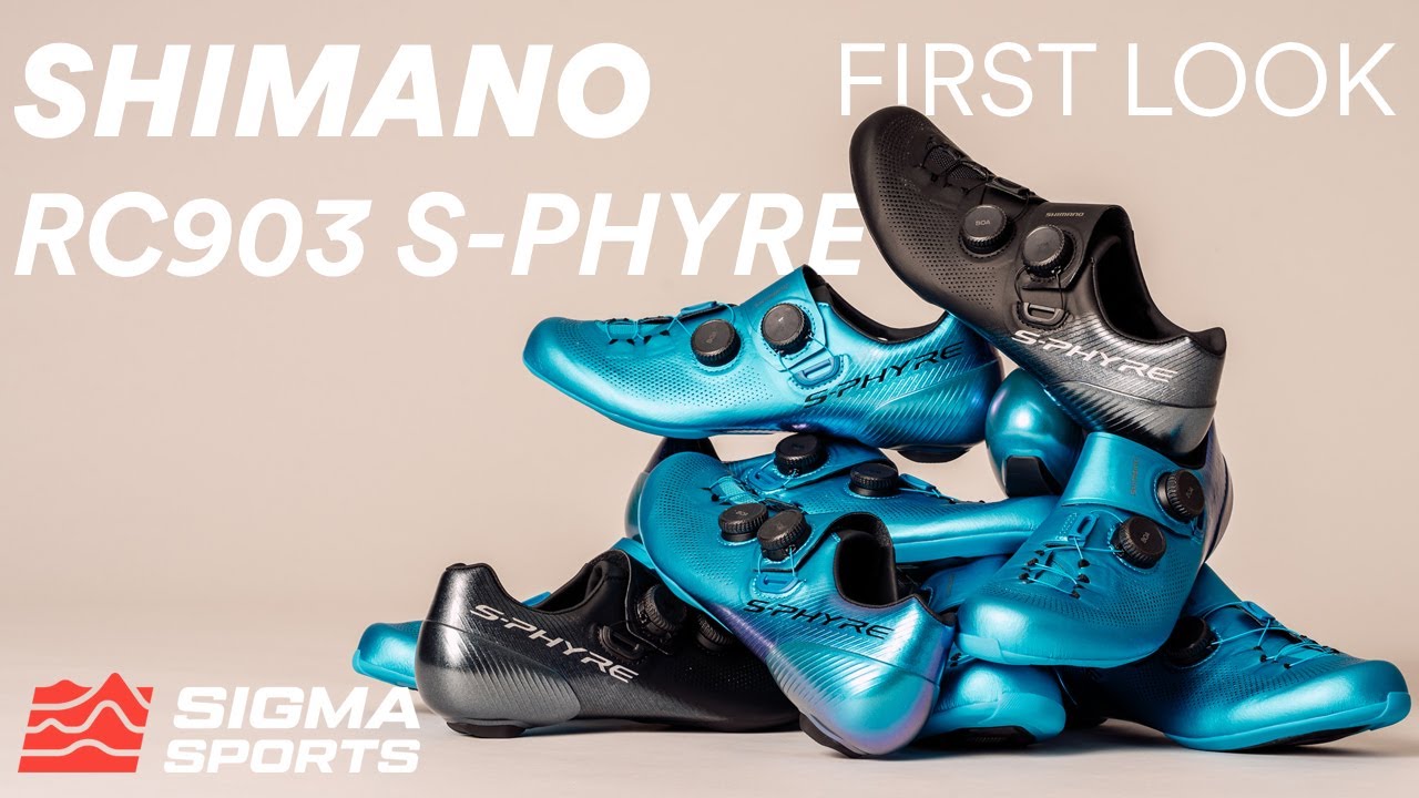 Shimano RC903 S-Phyre Road Cycling Shoes First Look | Sigma Sports