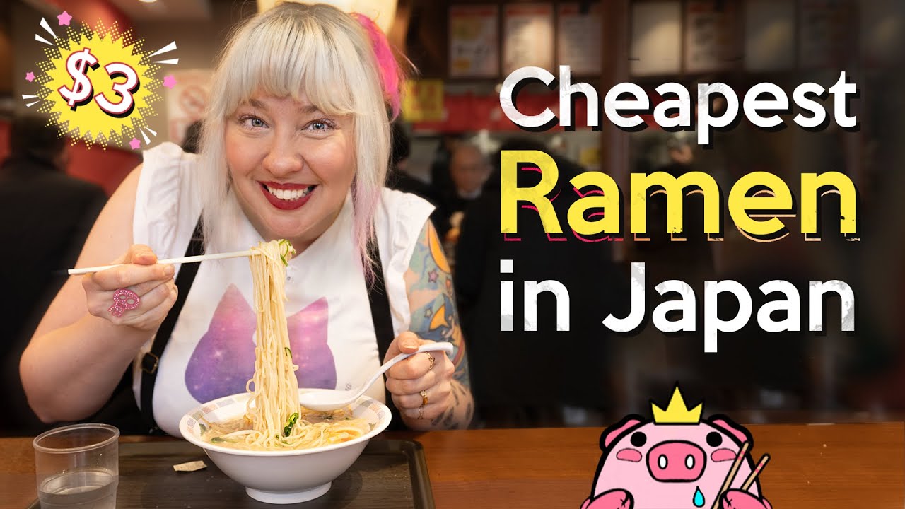 Can $3 Fukuoka Ramen be Delicious? ★ Japan
