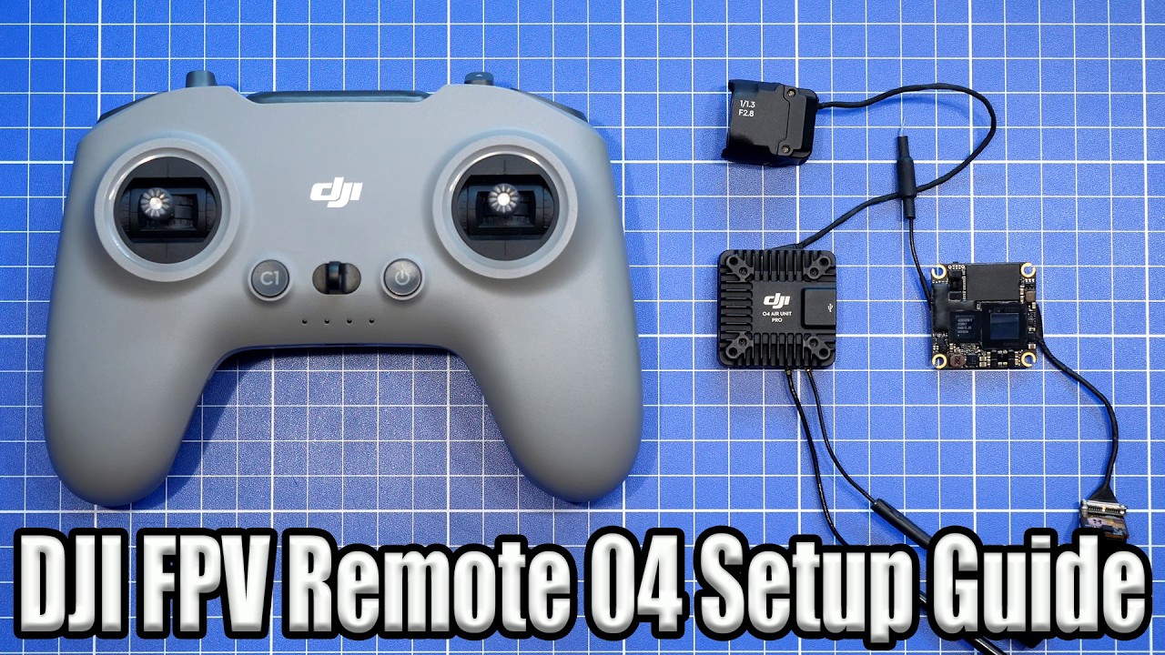 DJI FPV Remote V3 и DJI O4 и O4 Pro — полный обзор и руководство по настройке!