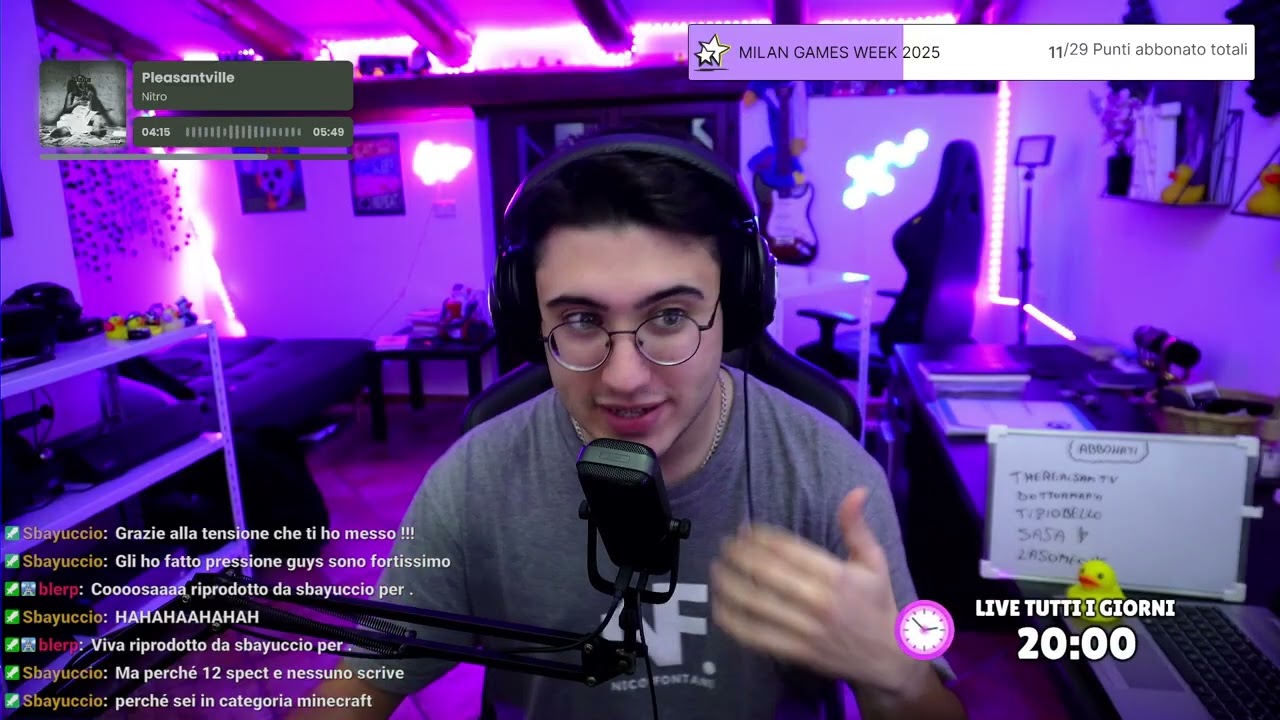 [VOD DEL 24/10/2025; PARTE 1] GIOCHIAMO INSIEME!