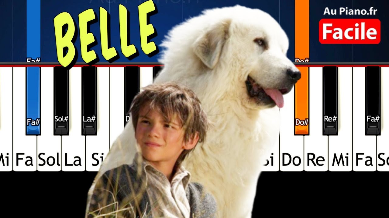Belle Piano Tuto Très facile du film 
