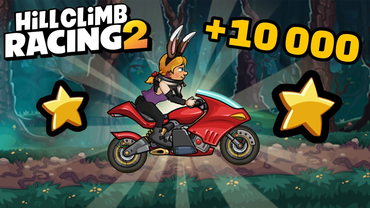 🔥РЕКОРДЫ 10 000 М С СУПЕРБАЙКОМ - Hill Climb Racing 2