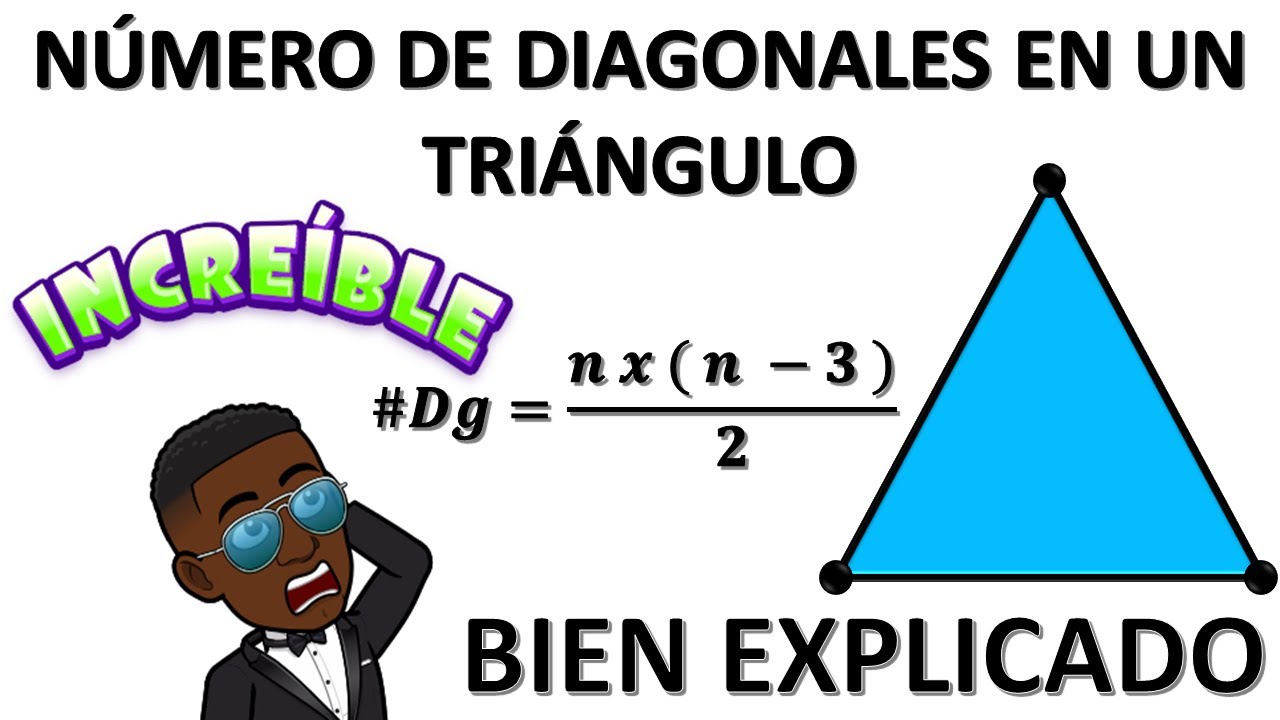 ¿CUANTAS DIAGONALES SE PUEDEN TRAZAR EN UN TRIANGULO? MIRA AQUÍ