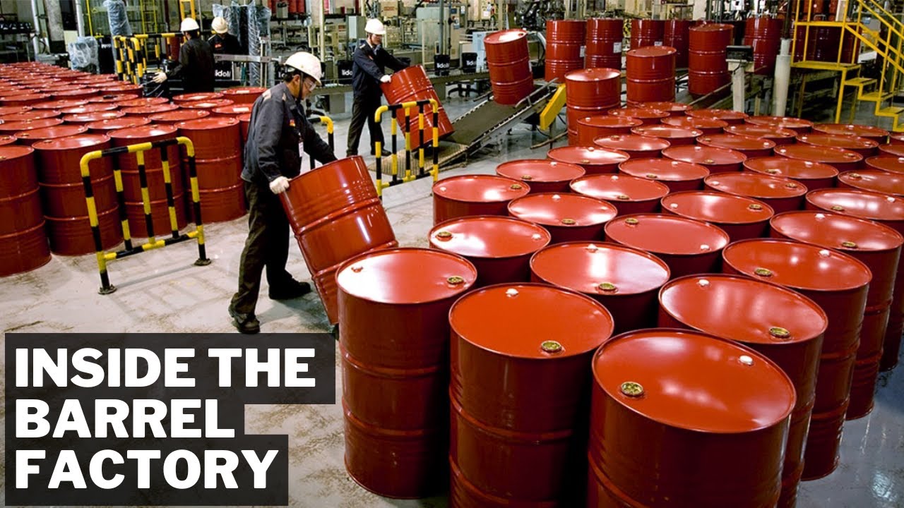 Inside the Barrel Factory – How 55-Gallon Oil Drums Are Made