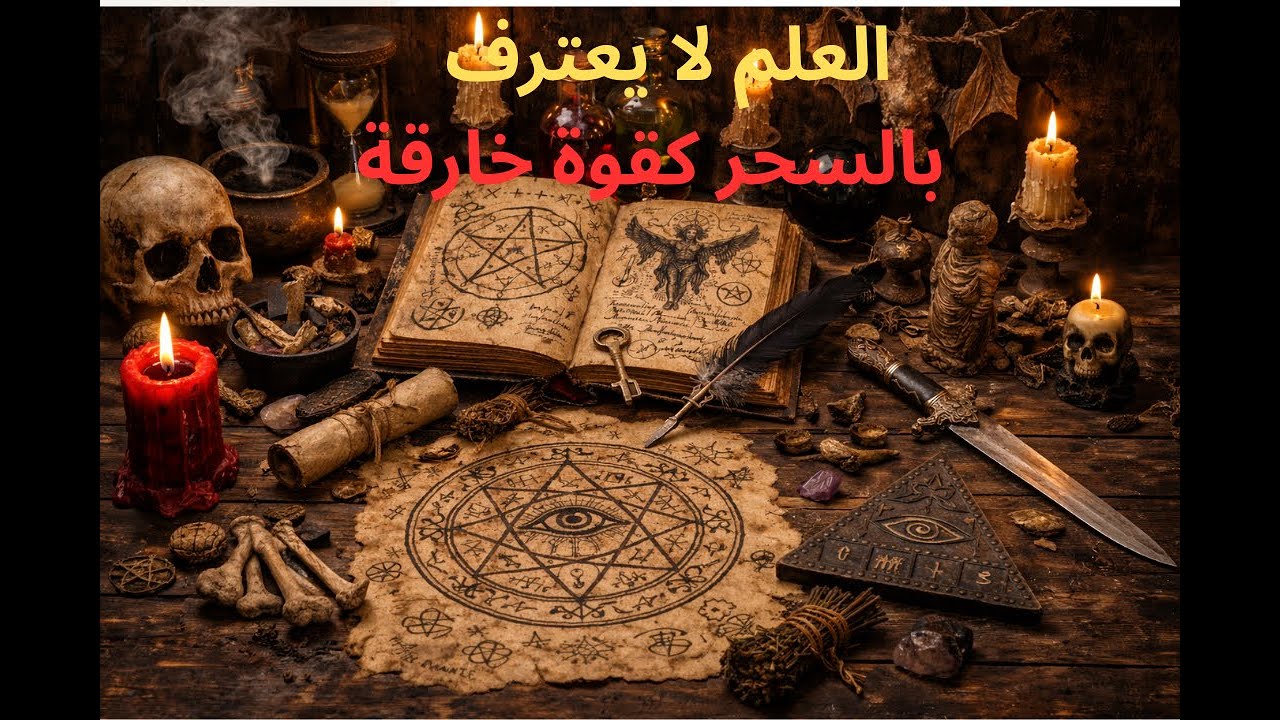 العلم لا يعترف بالسحر كقوة خارقة