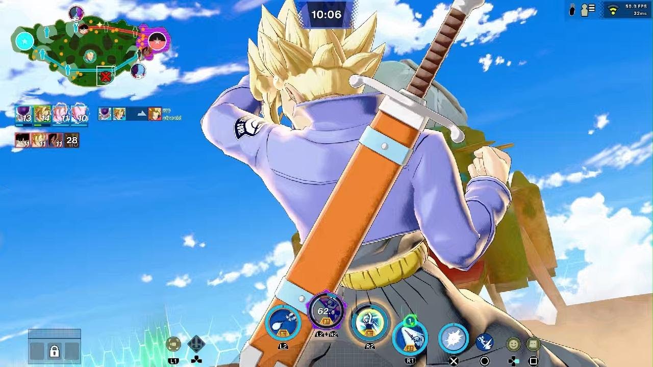 Dragon Ball: Gekishin Squadra Beta Gameplay