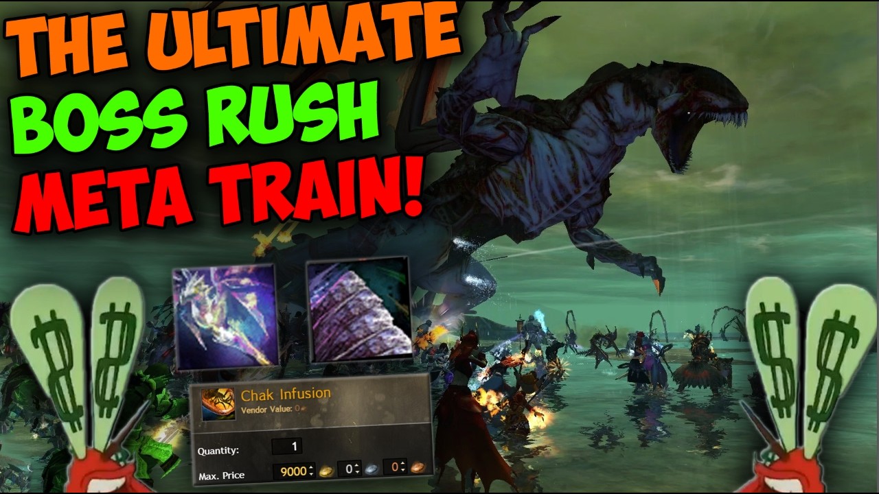 The ULTIMATE Meta Train For World Boss Rush! JOIN NA AND EU!