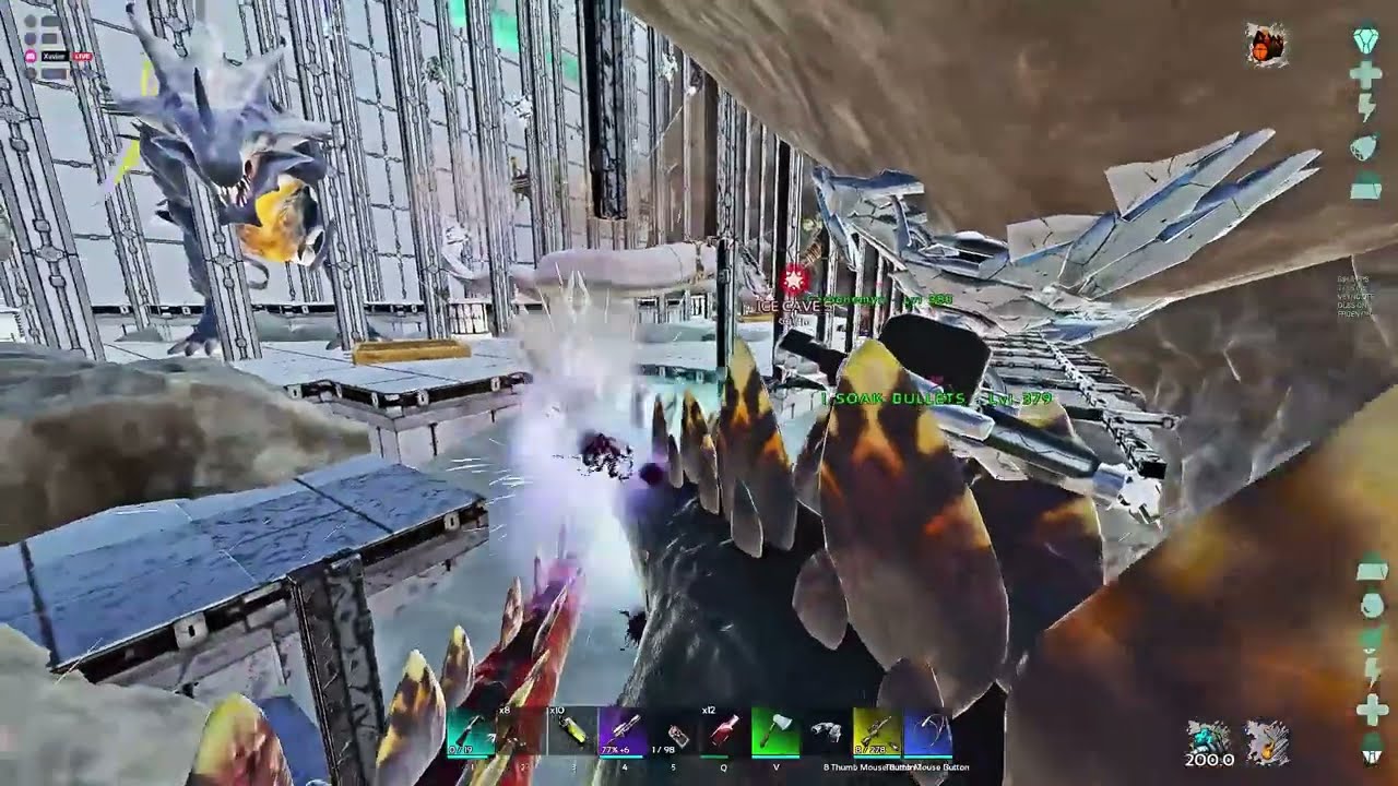 WIPING broken LAVA RATHOLE on The Center - ARK Ascended Small Tribes