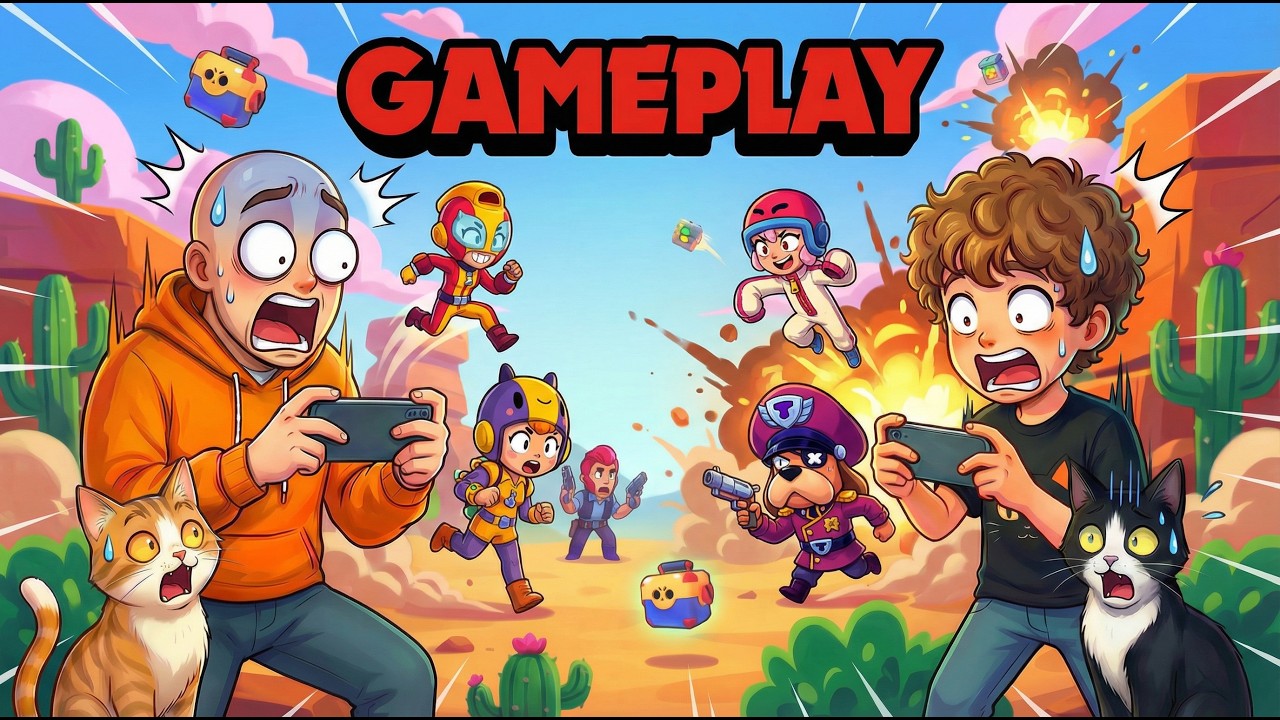 🎮 GAMEPLAY - EP. 08 - BRAWL STARS - X1