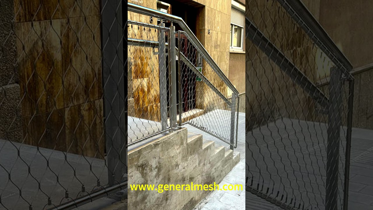 Generalmesh X-TEND Edelstahlseilnetz #XTENDEdelstahlseilnetz #Edelstahlseilnetz  #WebnetDrahtseilnet