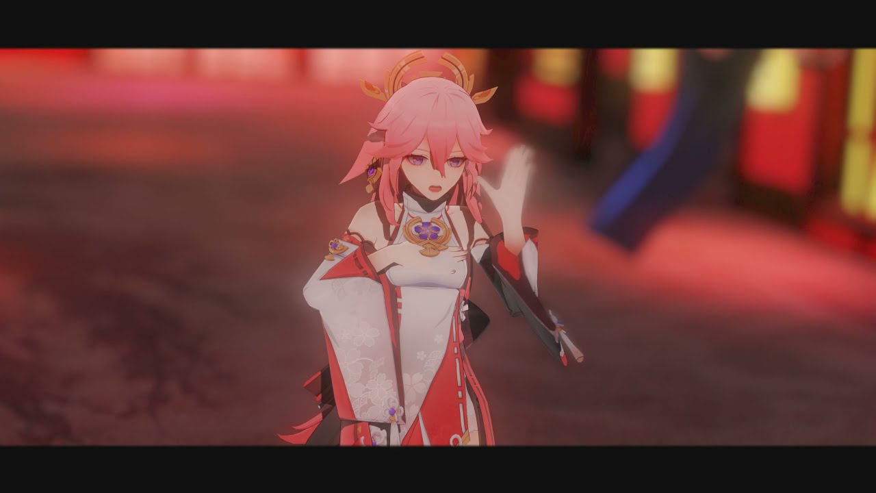 【Genshin Impact MMD/4K/60FPS】Yae Miko 八重神子 【桃源恋歌 Tougen Renka】