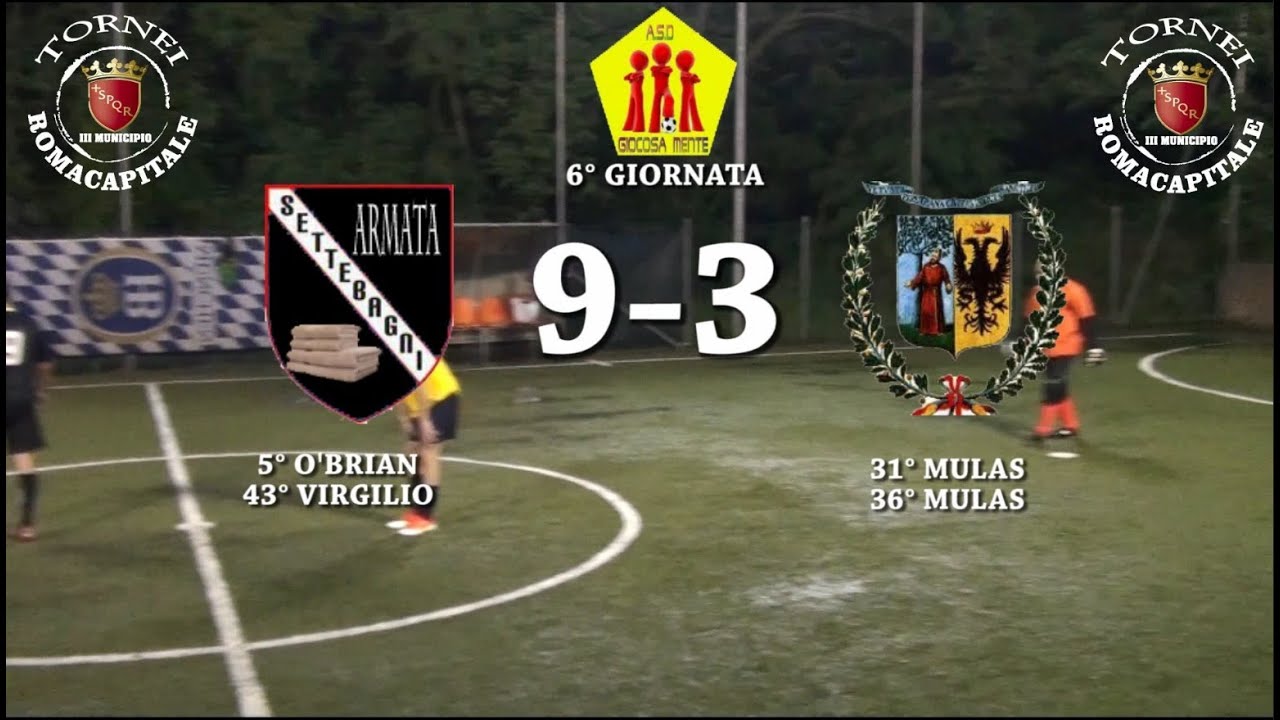 TORNEI ROMA CAPITALE - Ca5 - 6&deg; gironata - Armata Settebagni - FC S. Leo 2-2