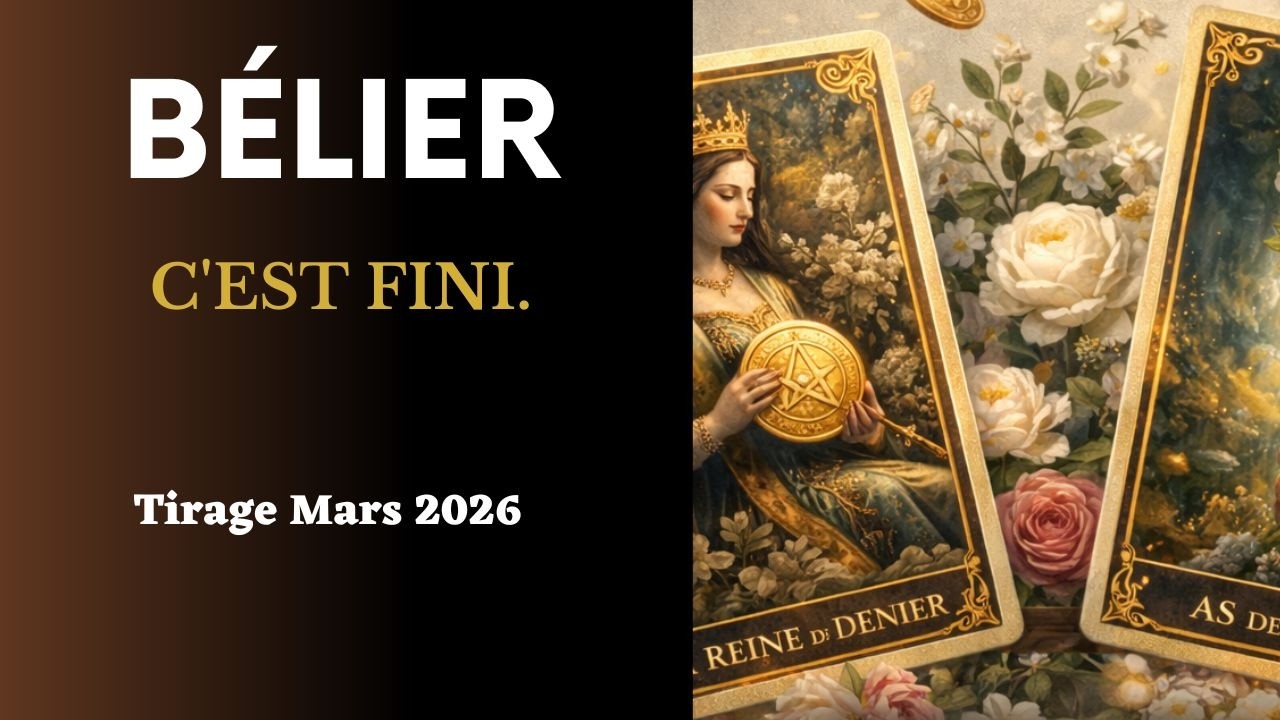BÉLIER MARS 2026 I Le Destin frappe à votre porte ! (Amour, travail & argent )