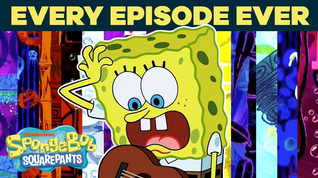 Every Episode EVER! 🤪 SpongeBob Title Cards |