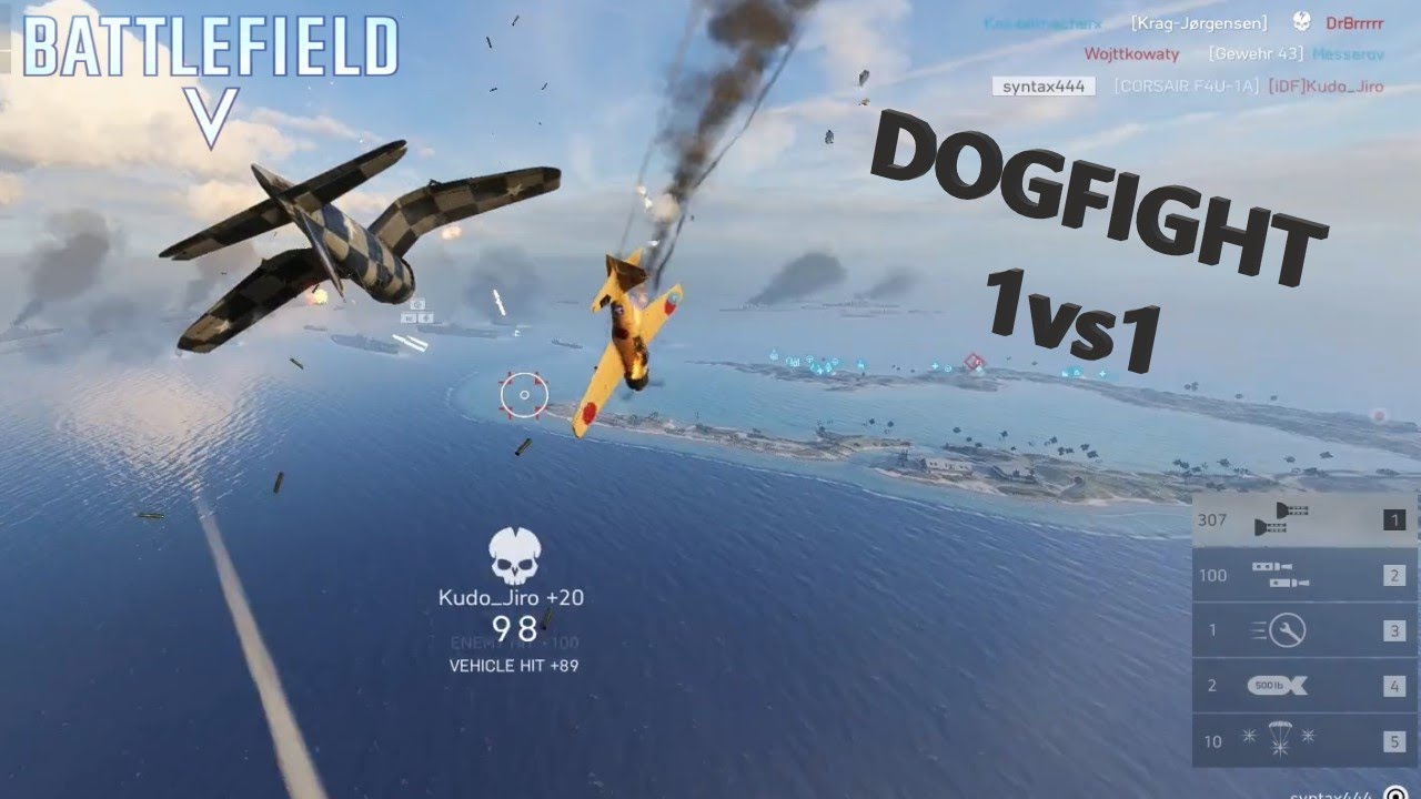 Battlefield 5 - Dogfight vs [iDF] Kudo_Jiro