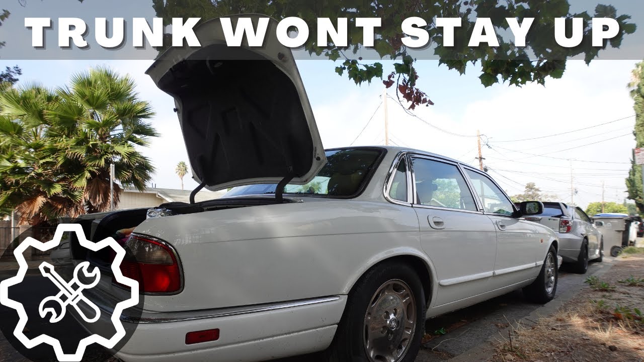 Replacing Trunk Lift Supports for Jaguar X300 & X308: Fixing Trunk That Won’t Stay Up