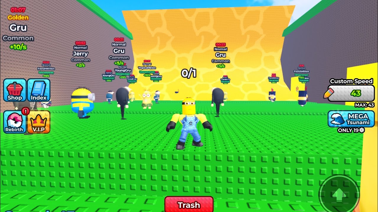 Escape tsunami for minions Game play