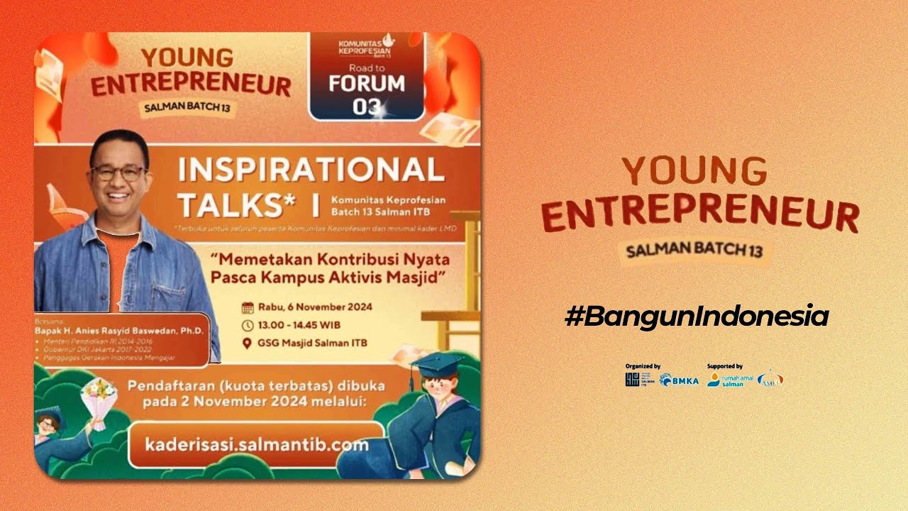 Inspirational Talks - GSG Masjid Salman ITB