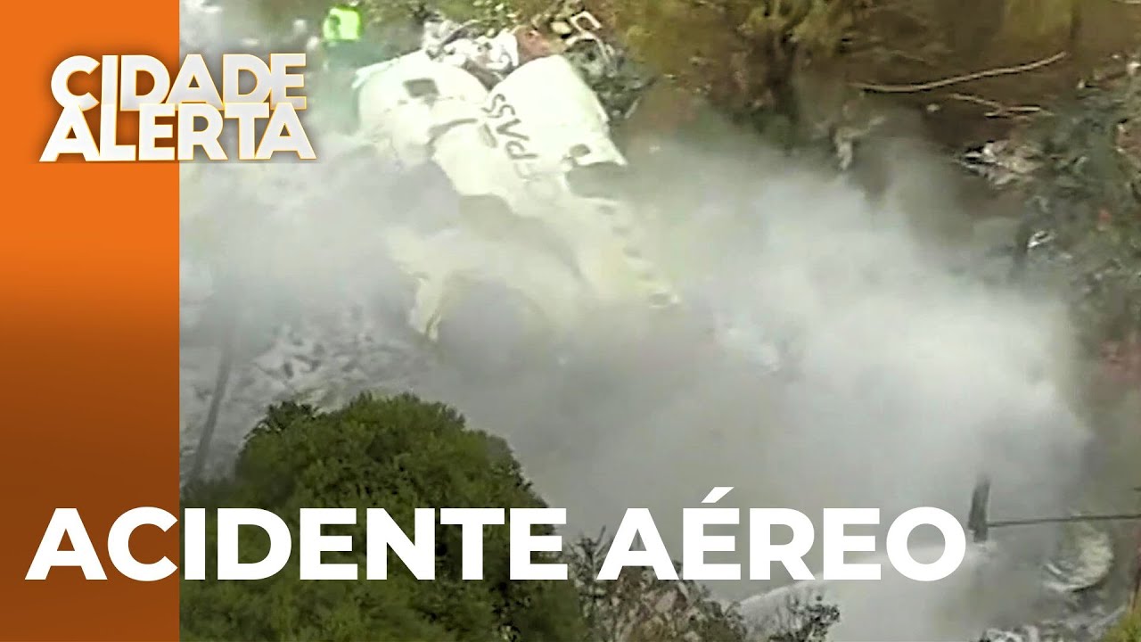 Queda de avião: mais de 60 pessoas morreram no acidente; não há sobreviventes
