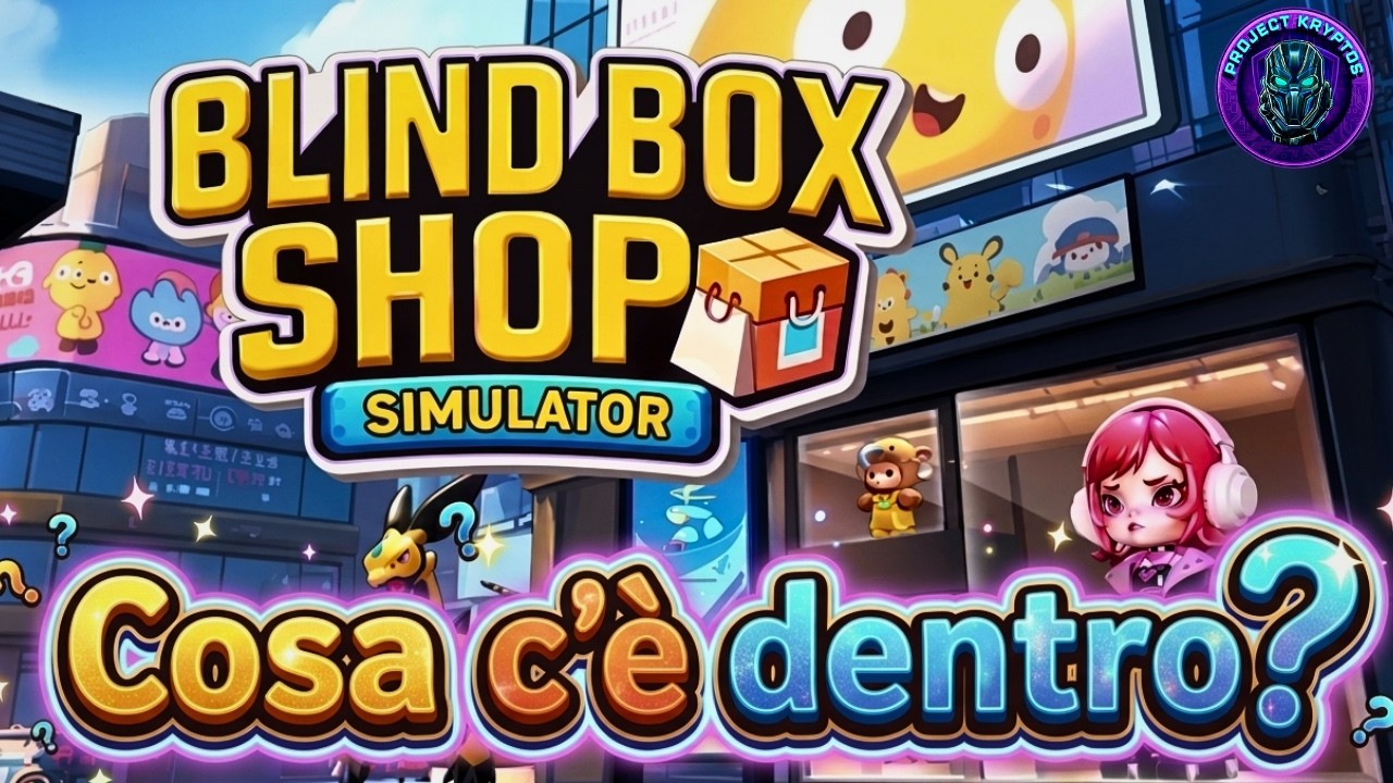 Divento Ricco vendendo BLIND BOX !💰Blind Box Shop Simulator - Gameplay ITA