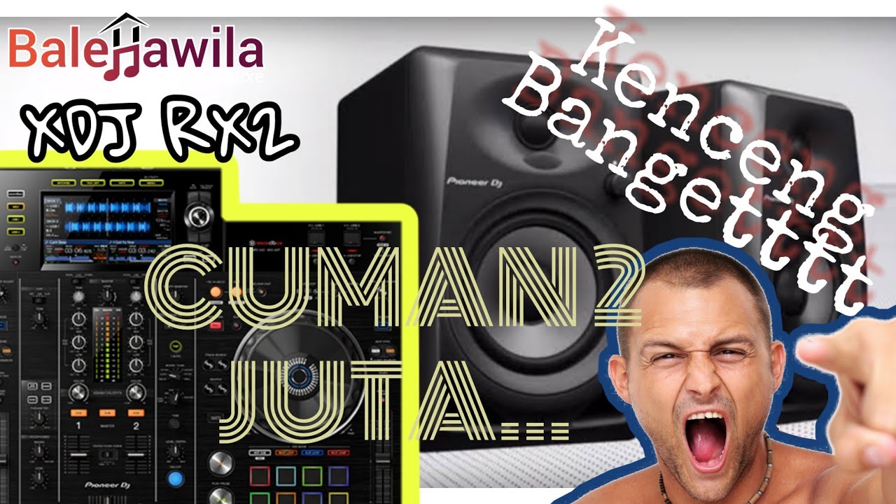 Review Sound Half volume PIONEER DM40 Active Monitor Sound ~ pioneer XDJ RX2