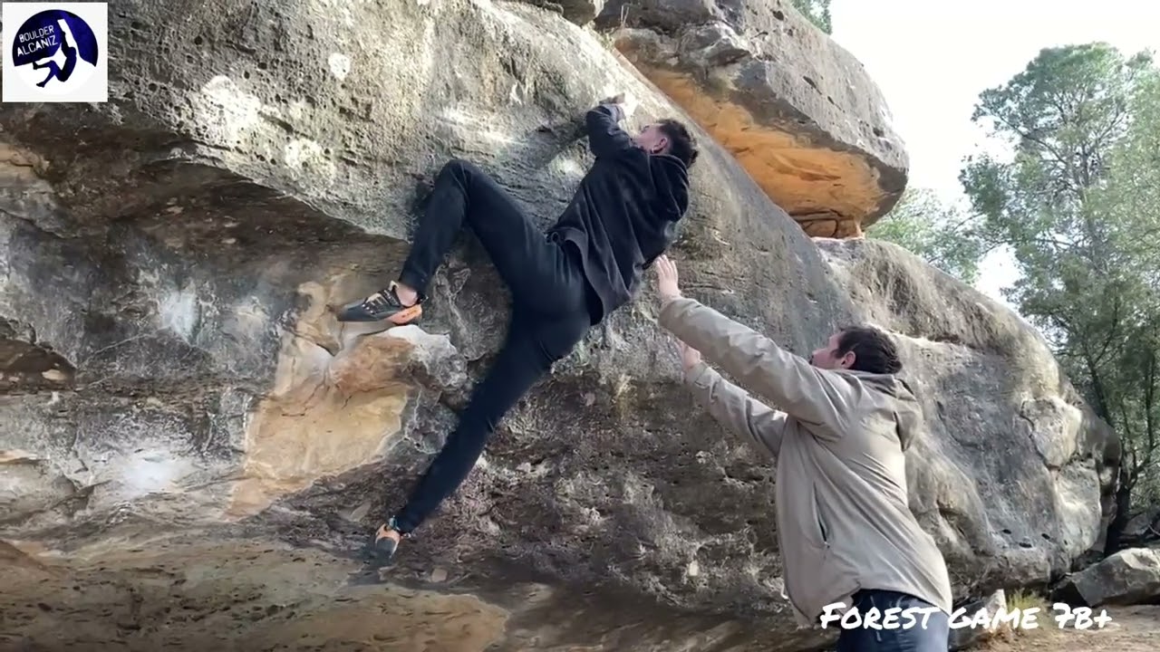 Boulder Alcañiz - Pêche Melba - Forest Game 7b+