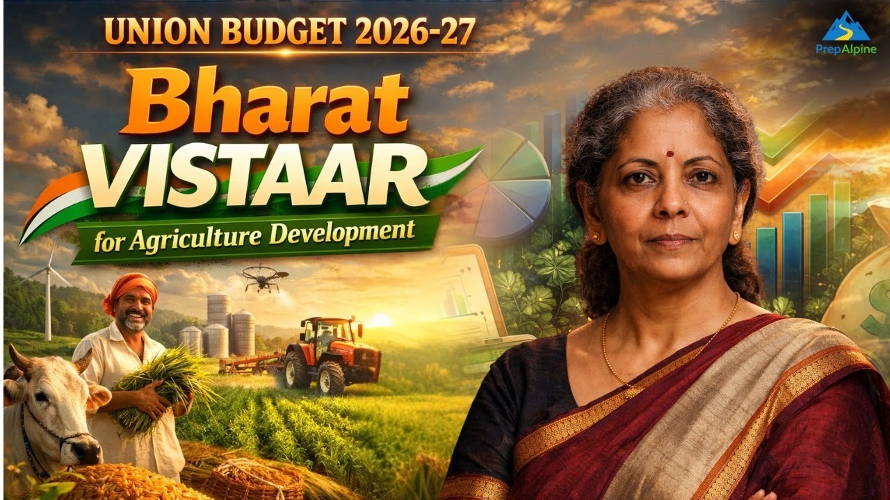 Bharat Vistaar Explained: Decoding Agriculture in Union Budget 2026-27 | Flash News