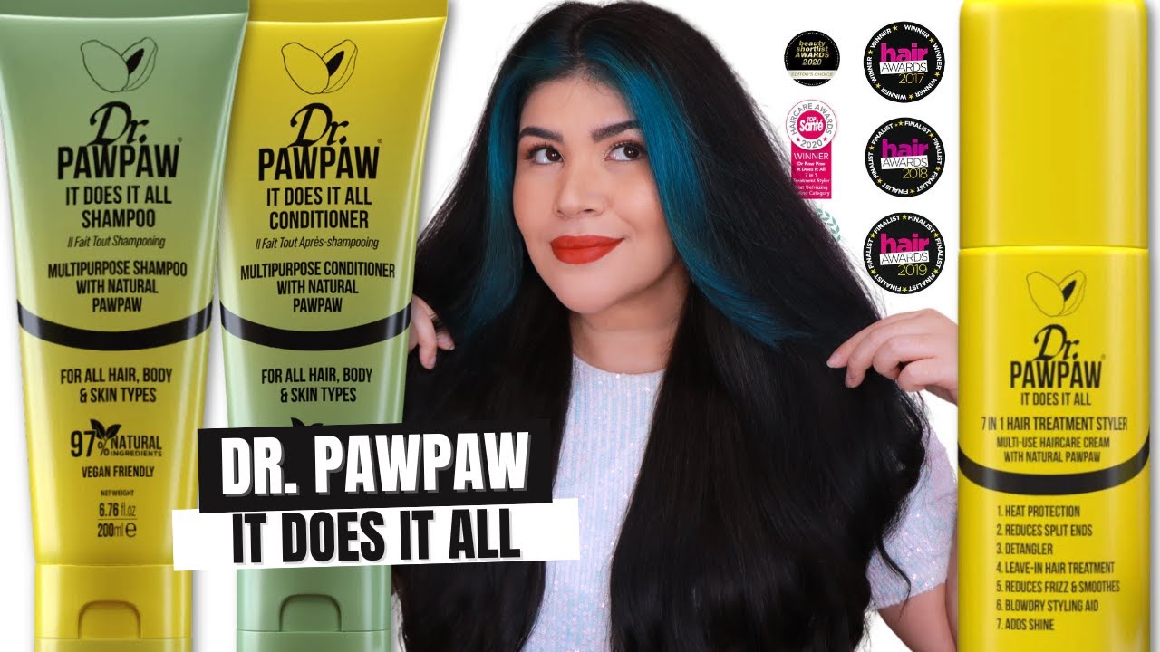 🐾 DR.PAWPAW IT DOES IT ALL tratamento capilar nutritivo [Low Poo/Vegano]