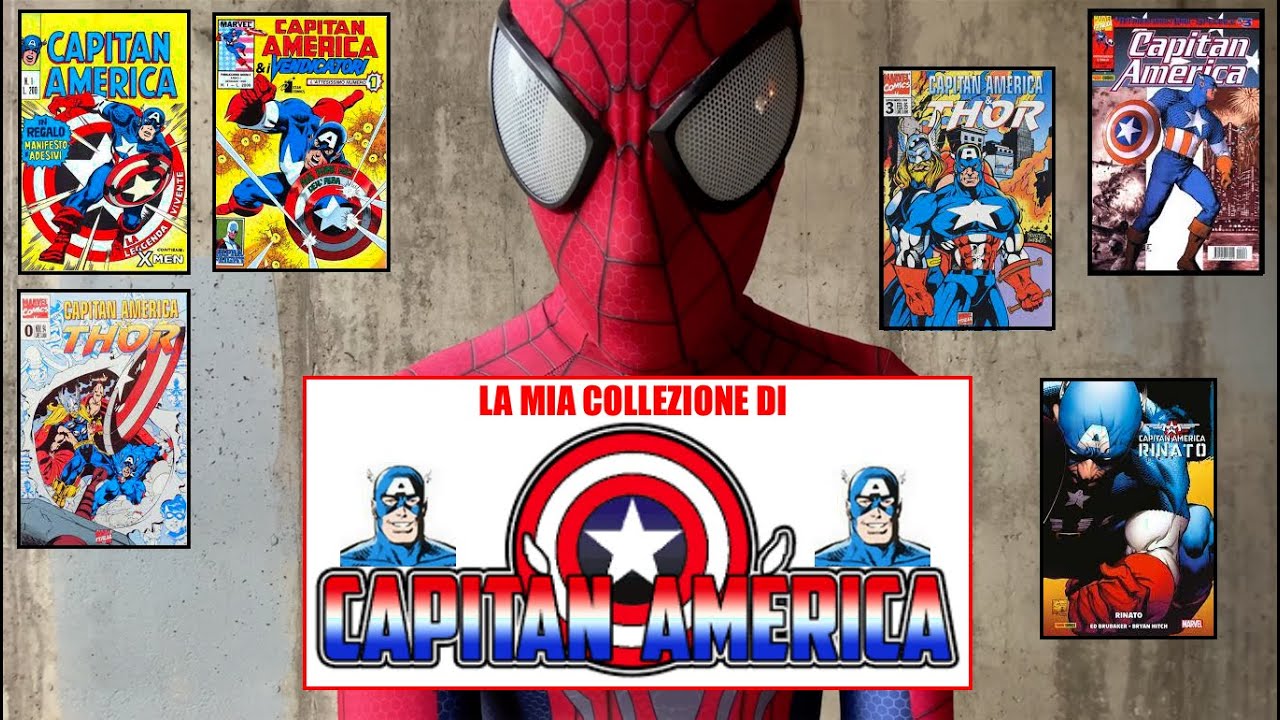 CAPITAN AMERICA tutti gli albi italiani dal 1970 al 2025