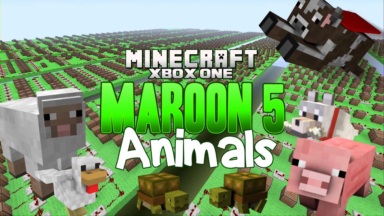 Maroon 5 - Animals | ♫ Minecraft Xbox One Noteblock Song ♫ |