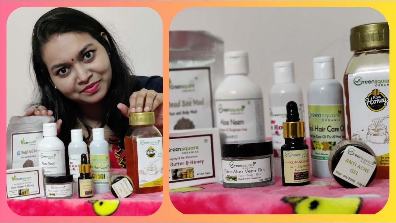 Unboxing Greensquare - Organic Beauty Care & Organic Honey in Tamil