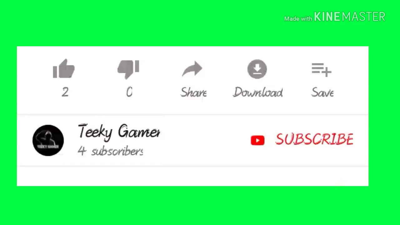Like | Subscribe and Bell Icon Mobile Touch Green Screen animation