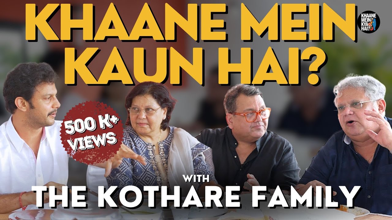 Home cooked Pathare Prabhu lunch with Mahesh Kothare & Addinath Kothare