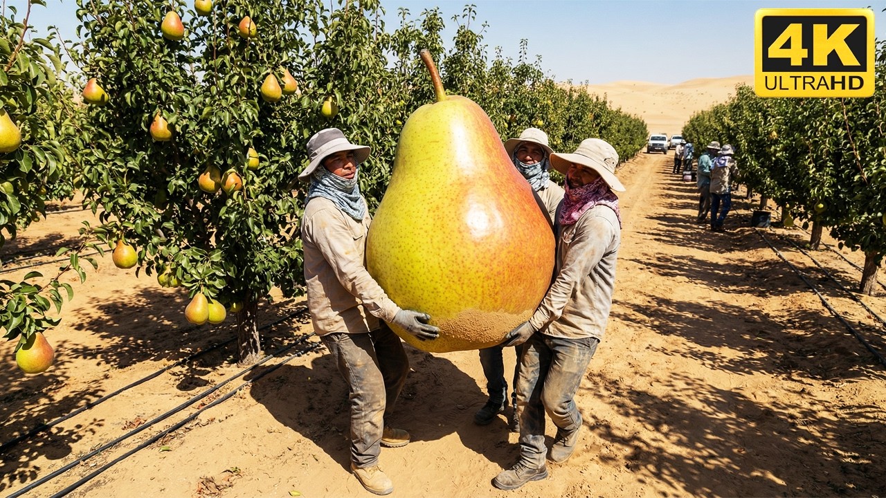 They Planted Pear Trees in the Desert – What Happened Next Amazed Millions