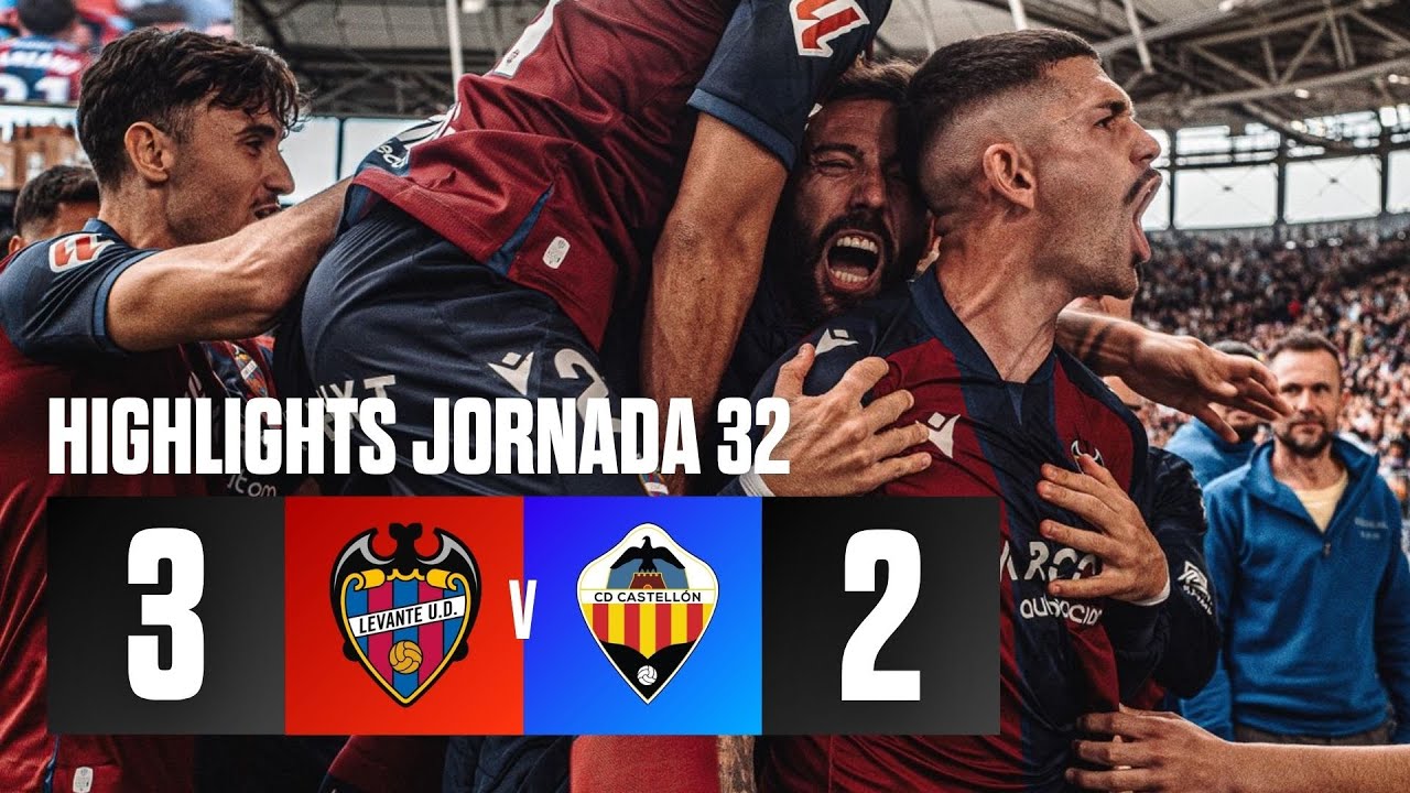 J32 HIGHLIGHTS | Levante UD 3-2 CD Castellón