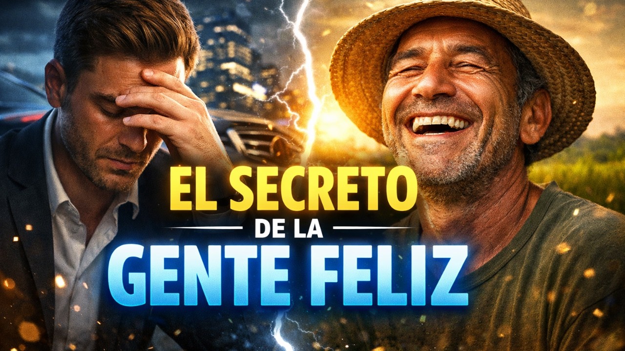 El SECRETO de las Personas FELICES que casi Nadie Entiende