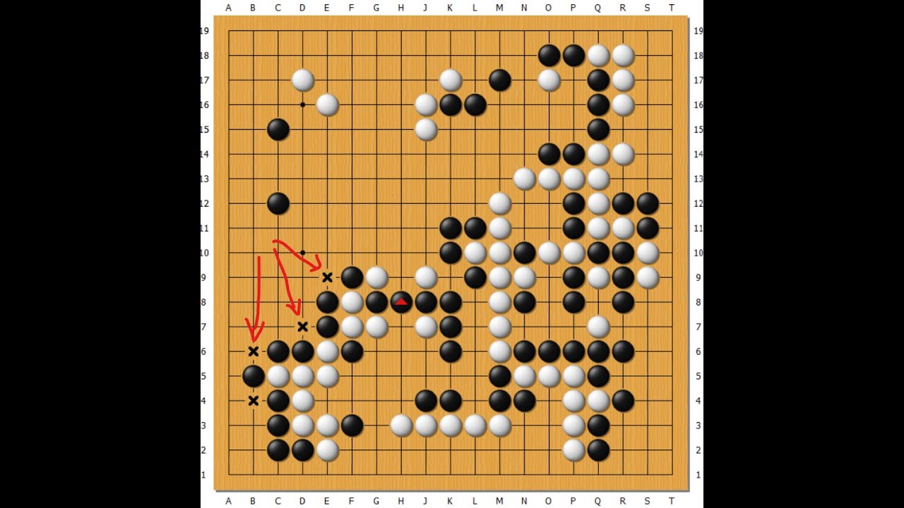 升级战76：在6段的第二局以半目之差惜败。/ Fox Server Game 76: 6 Dan's second battle was lost by 0.5 points.