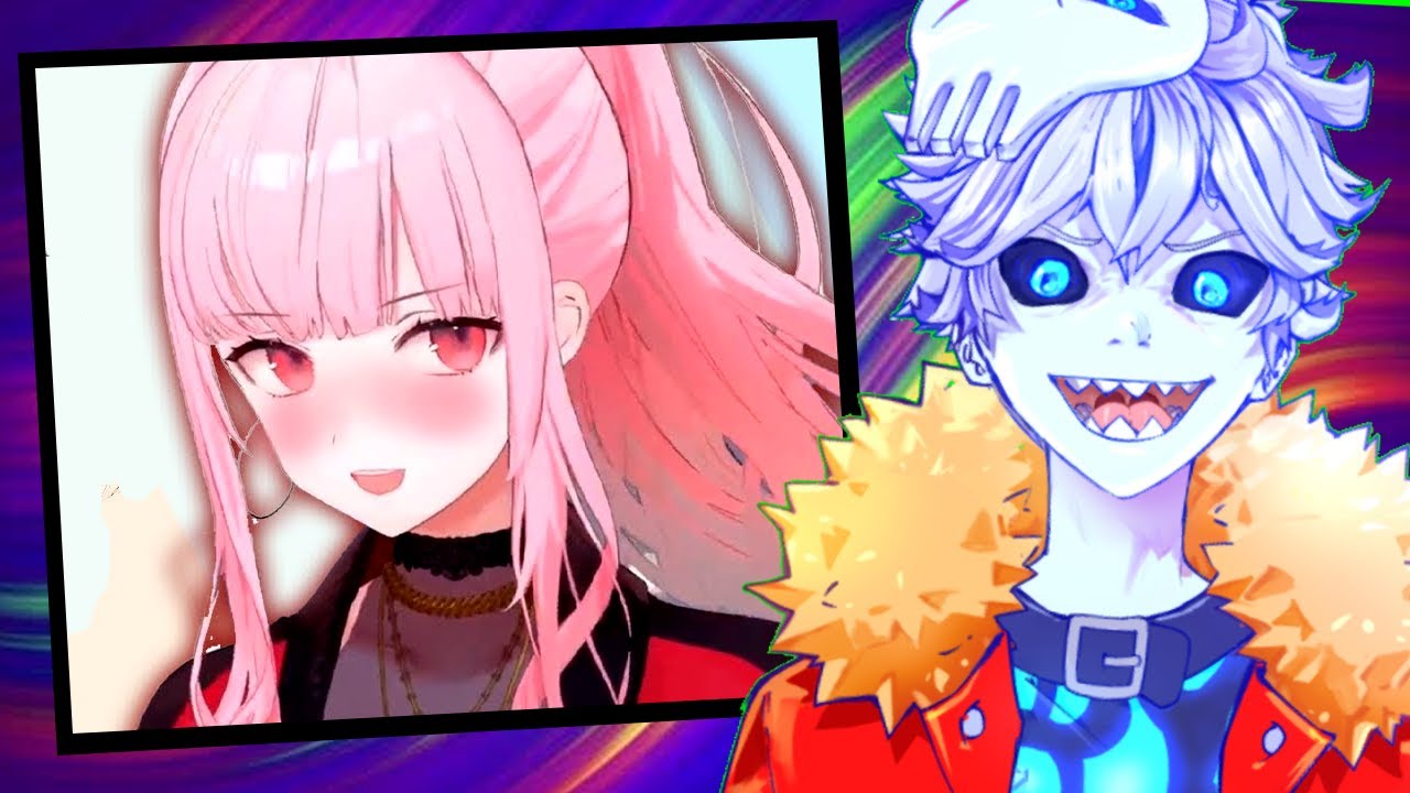 my chat forced me to watch a terrifying vtuber and ok I simped but only a little (ft Mori Calliope)