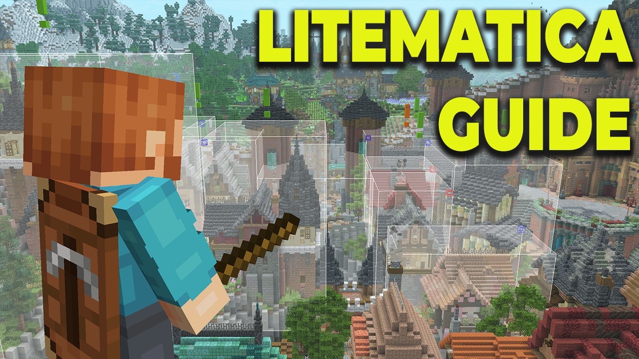 Как создатели контента используют Litematica для строительства в Minecraft