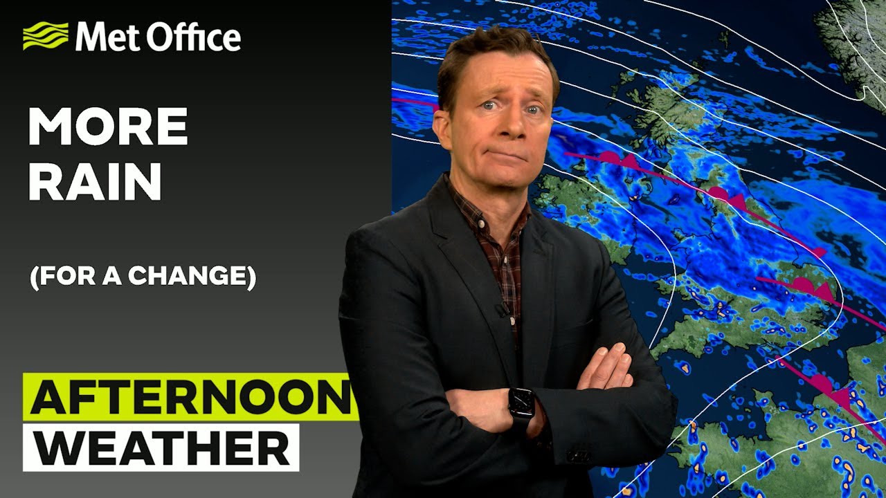 06/02/2026 - Rain continues - Afternoon Weather Forecast UK – Met Office Weather