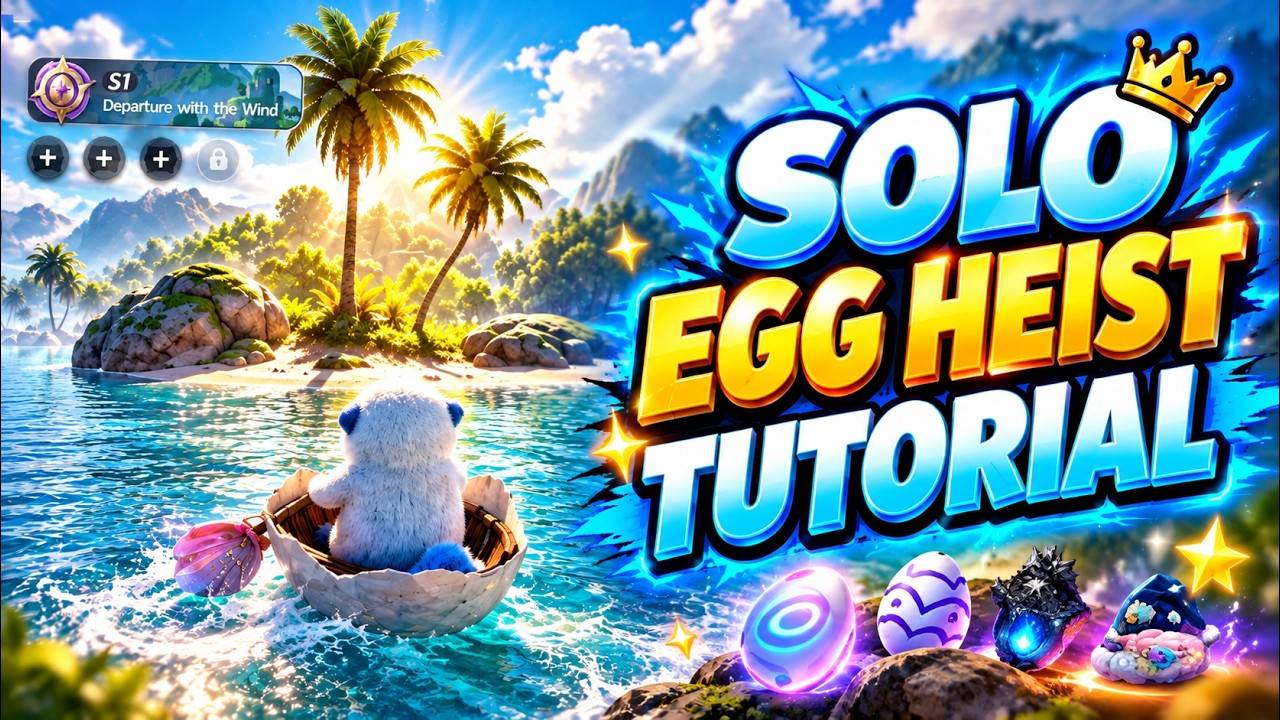 EGG HEIST GUIDE & CREATE A TEAM! 🥚🔥 |  ANIIMO GUIDE  | ANIIMO GAMEPLAY