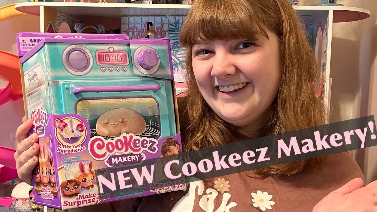 NEW Cookeez Makery Oven Playset - Baking a Surprise Plush Best Friend!